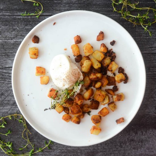 Southern Fried Potatoes with Thyme