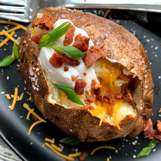 Air Fryer Baked Potatoes