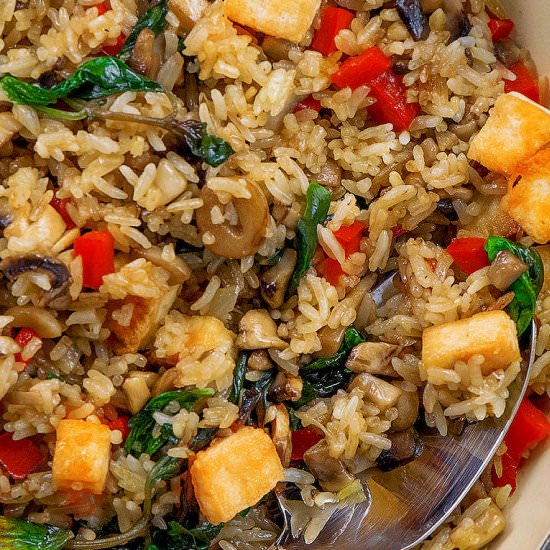 TOFU FRIED RICE