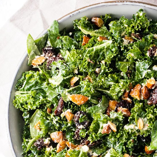 Easy Tender Kale Salad