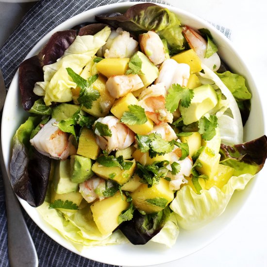 Shrimp and Avocado Salad