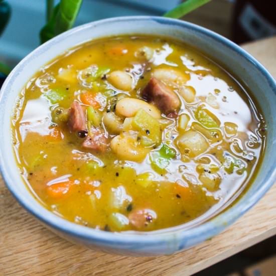 Ham and White Bean Soup