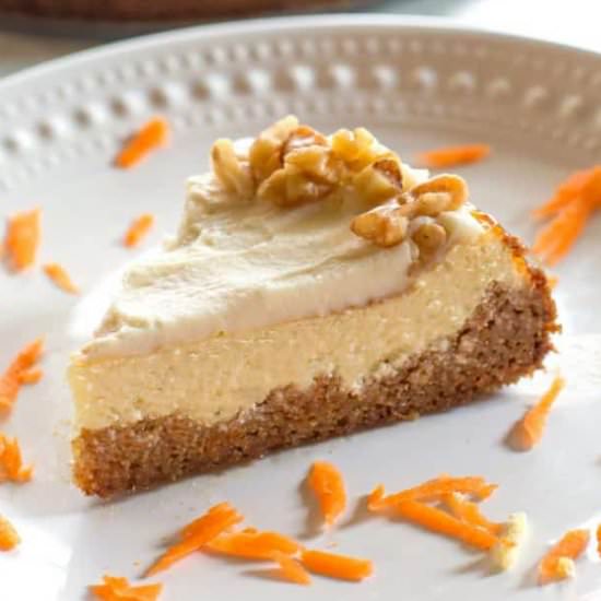 Keto Carrot Cake Cheesecake