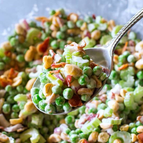 Crunchy Pea Salad