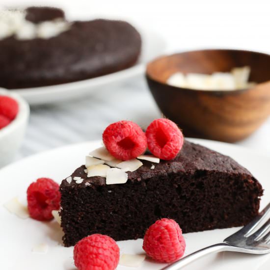 Chocolate Coconut Cake (GF, Paleo)