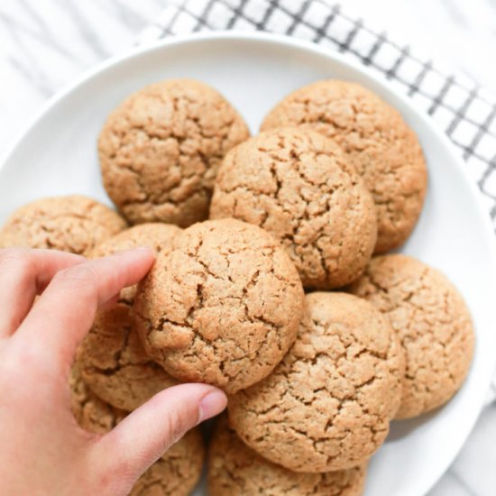 Almond Butter Coconut Flour Cookies