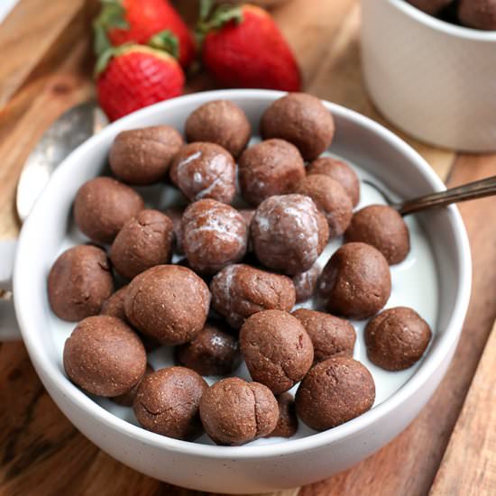 Paleo Nut Free Cocoa Puffs