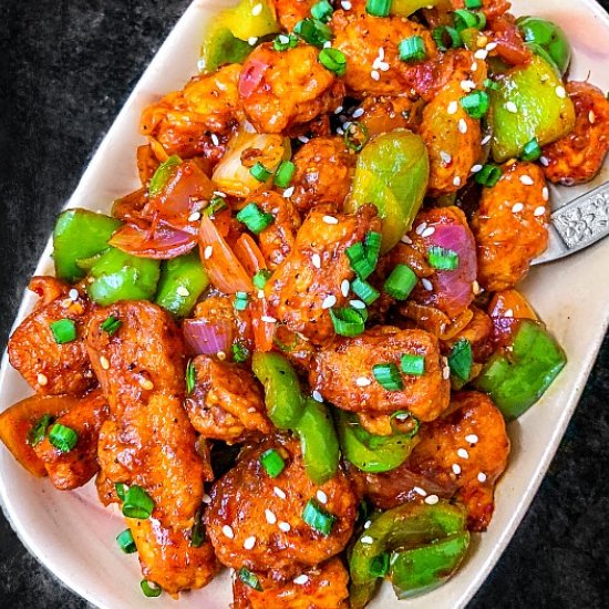 Baby Corn Manchurian