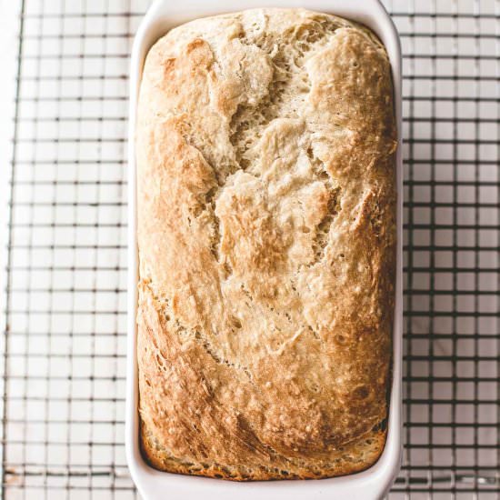 No-Knead Sandwich Bread