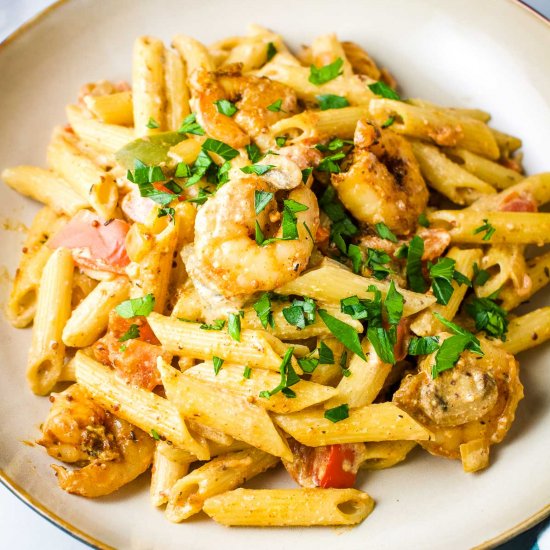 Cajun Shrimp Pasta