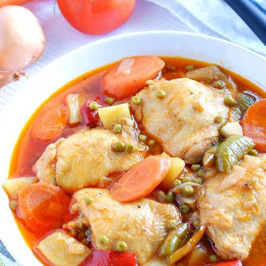 Chicken Afritada