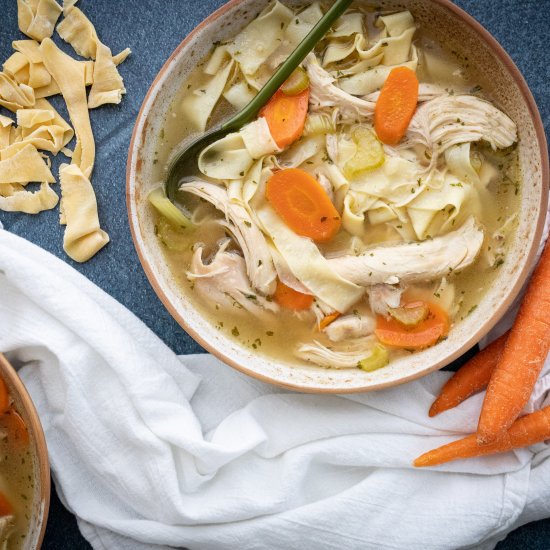 Homemade Chicken Noodle Soup