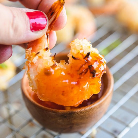 5 Ingredient Baked Coconut Shrimp