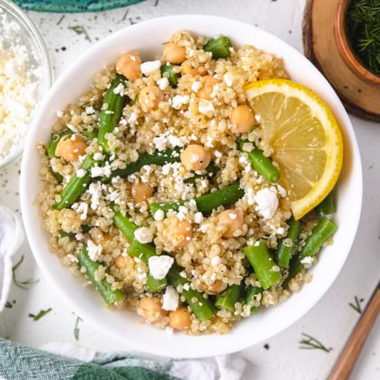 Green Bean Quinoa Salad