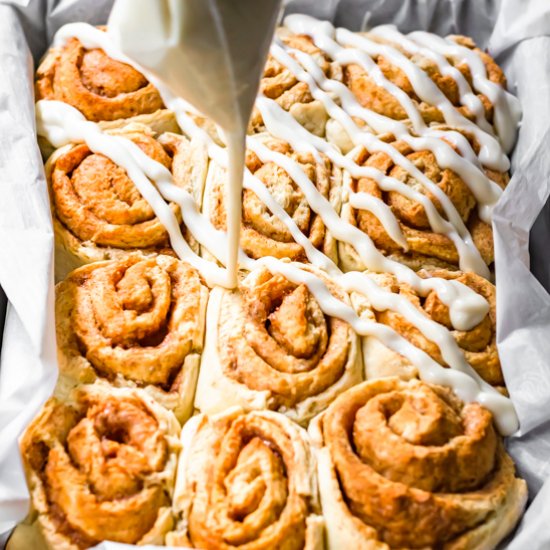 Self rising cinnamon rolls