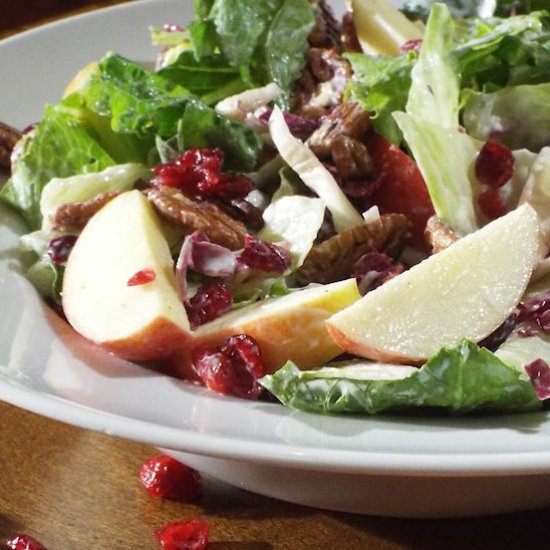 Romaine and Radicchio Salad