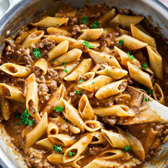 One Pot Hamburger Helper