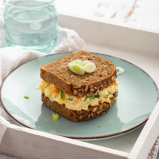 Eggs salad sandwich