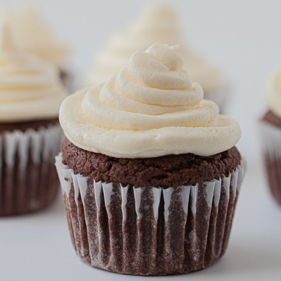 Keto Chocolate Cupcakes