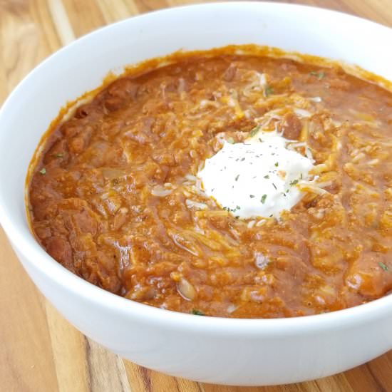 slow cooker pork roast chili