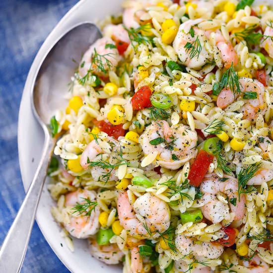 Shrimp and Orzo Salad