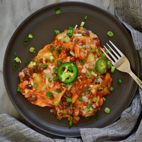 MEXICAN RAVIOLI BAKE