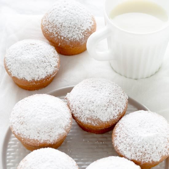 hot milk muffins