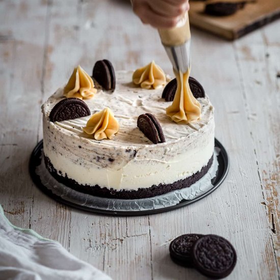 Oreo Cheesecake Ice Cream Cake