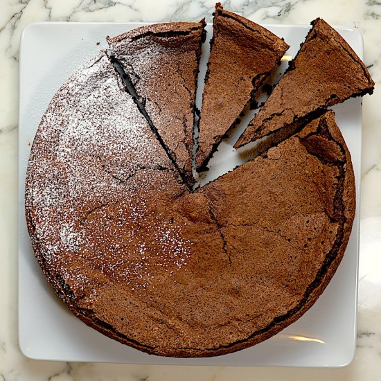 Flourless Chocolate Espresso Cake