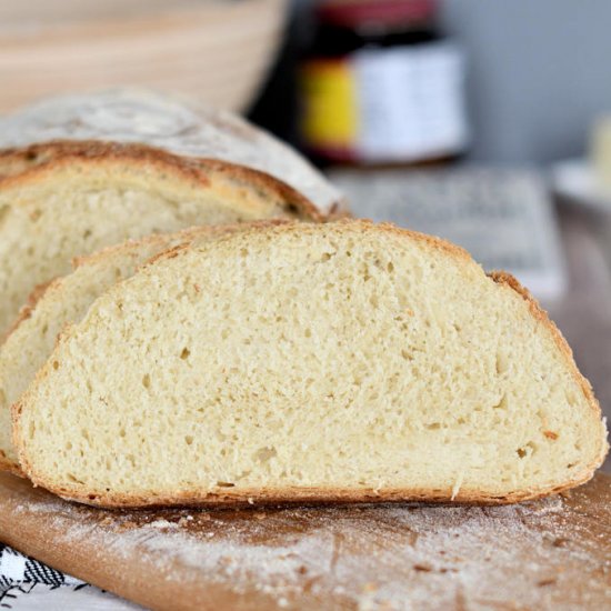 Crusty Semolina Bread