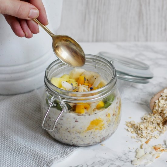 Tropical Overnight Oats