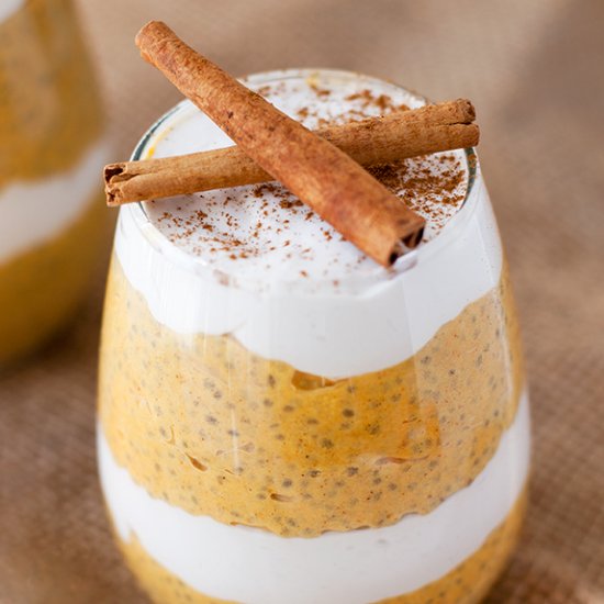 Turmeric Latte Chia Pudding