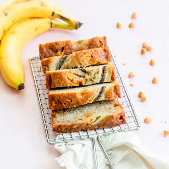 The Best Butterscotch Banana Bread