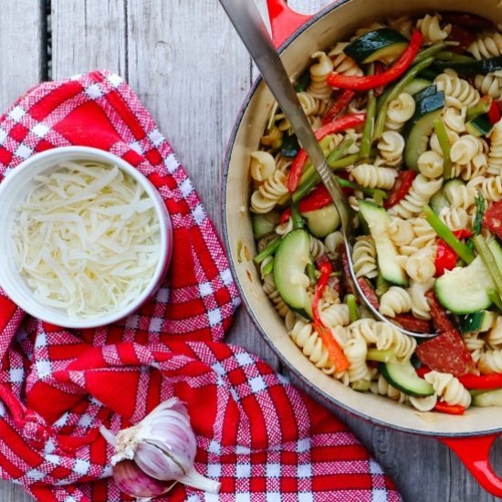 Easy Chorizo Pasta