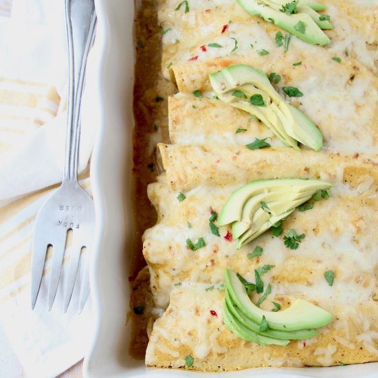 Chicken Enchiladas