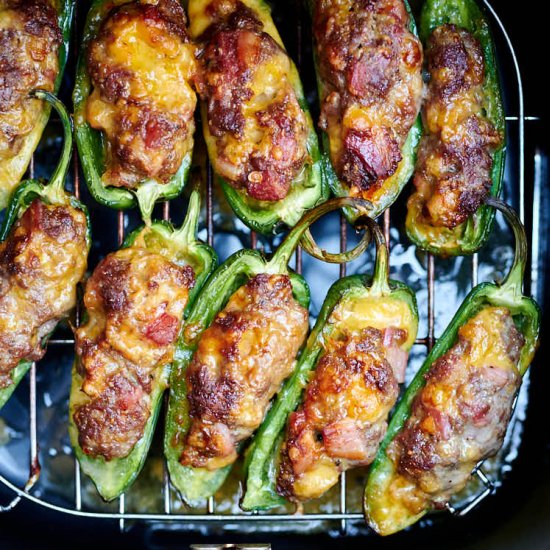 Air Fryer Jalapeno Poppers