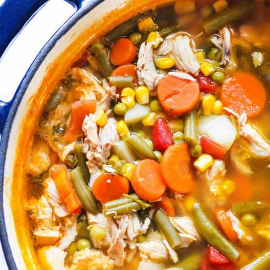 Easy Chicken Vegetable Soup