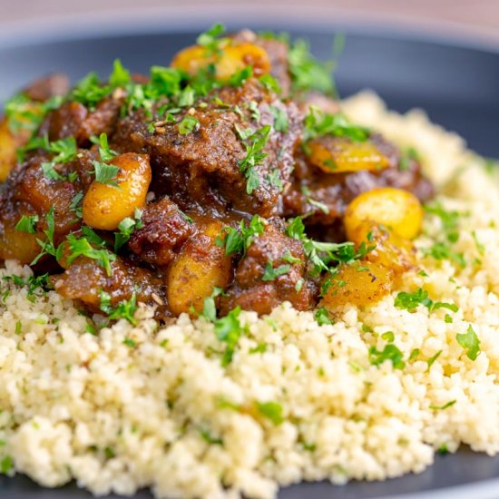 Moroccan Lamb Tagine with Dates