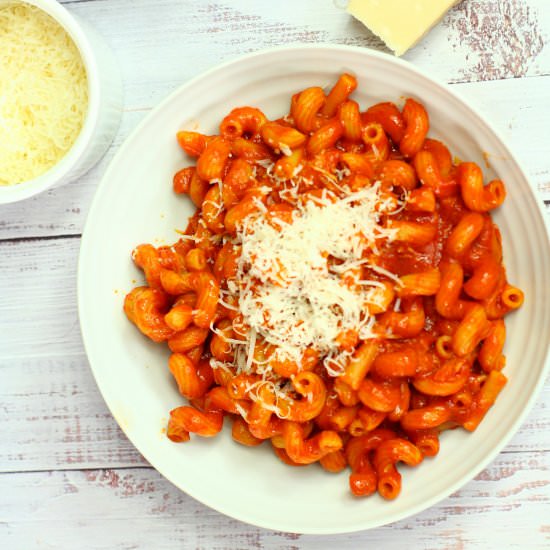 Quick and Easy Tomato Pasta