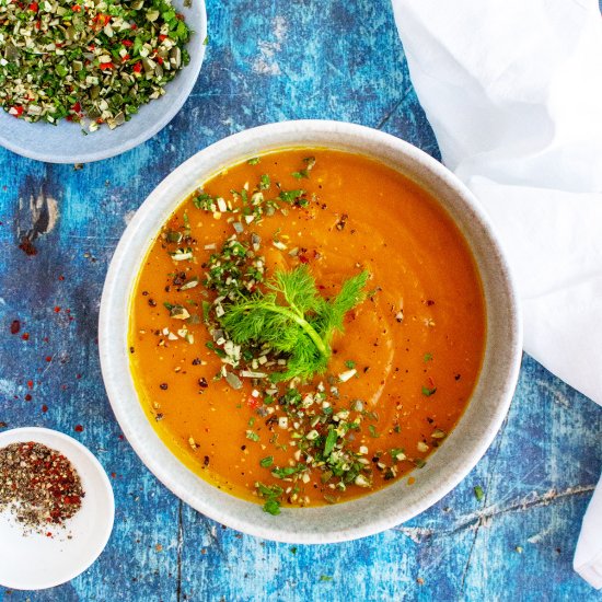 PUMPKIN FENNEL SOUP