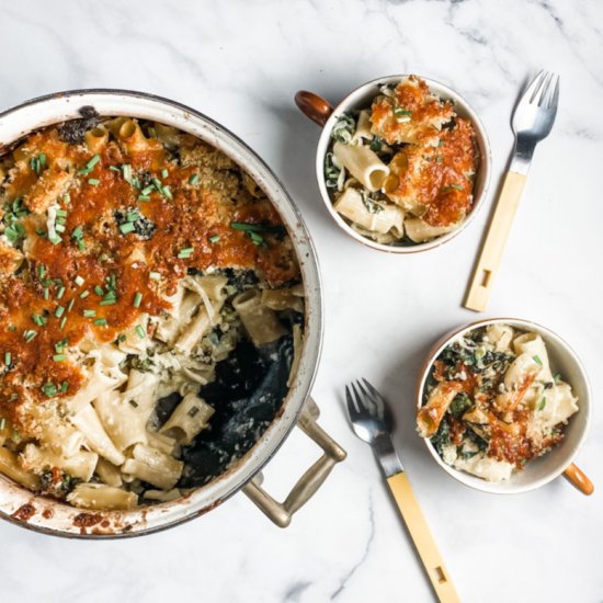 broccoli rabe pasta bake