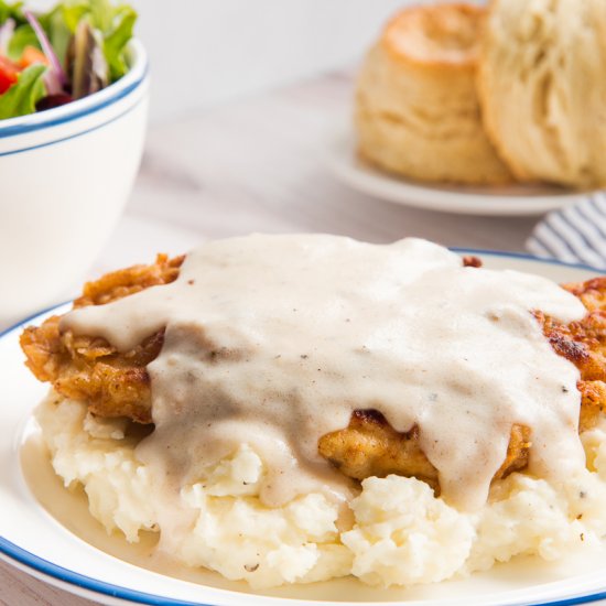 Chicken Fried Chicken w/Pan Gravy