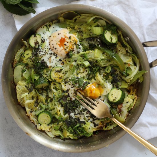 Green Machine Shakshuka