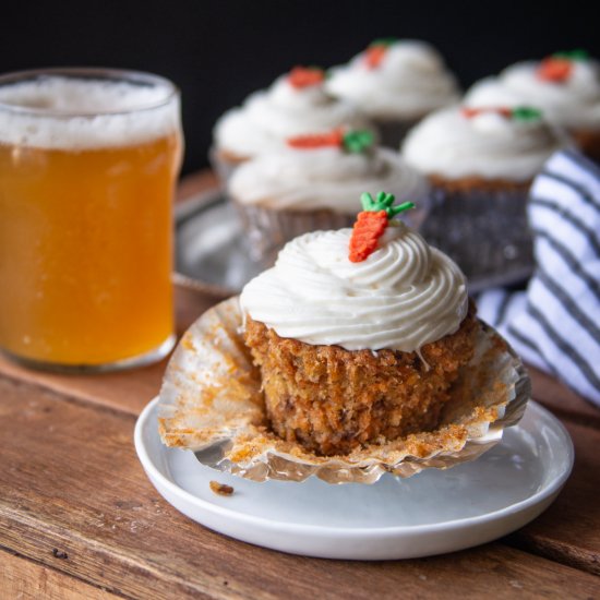 Pineapple Pilsner Carrot Cake