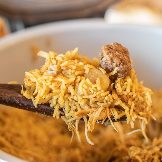 Instant Pot Biryani (with chicken)