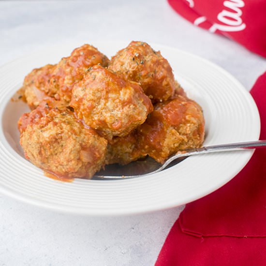 Turkey Meatballs in Sauce