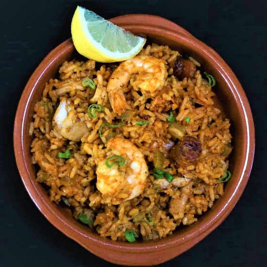 Instant Pot Jambalaya with Chicken,