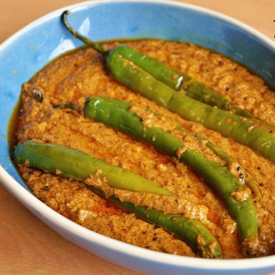 Hyderabadi mirchi ka salan