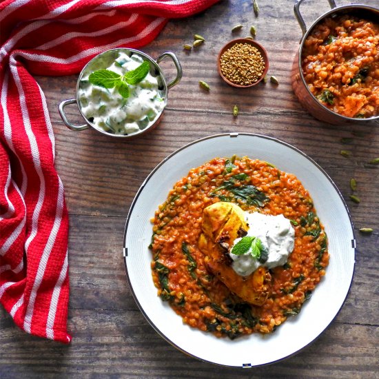 Chicken & Red Lentil Curry