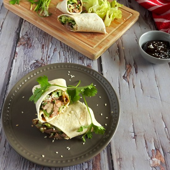 Hoisin Duck Wraps